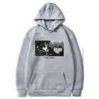 Толстовка унисекс с длинным рукавом, с принтом аниме Токийский Гуль