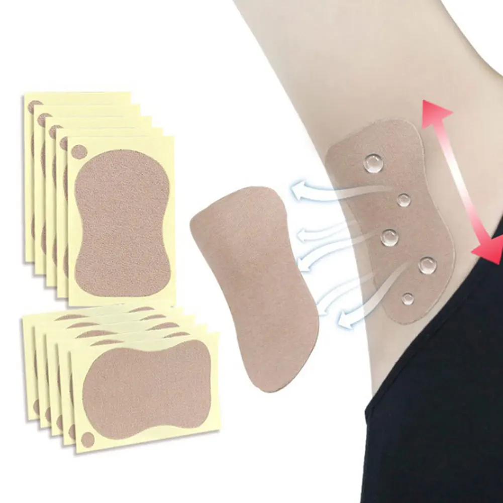 

10PCS Sweat Pads Block Wipes Underarm Anti Perspirant stickers Women Summer Armpit Deodorants for Clothing T-Shirt