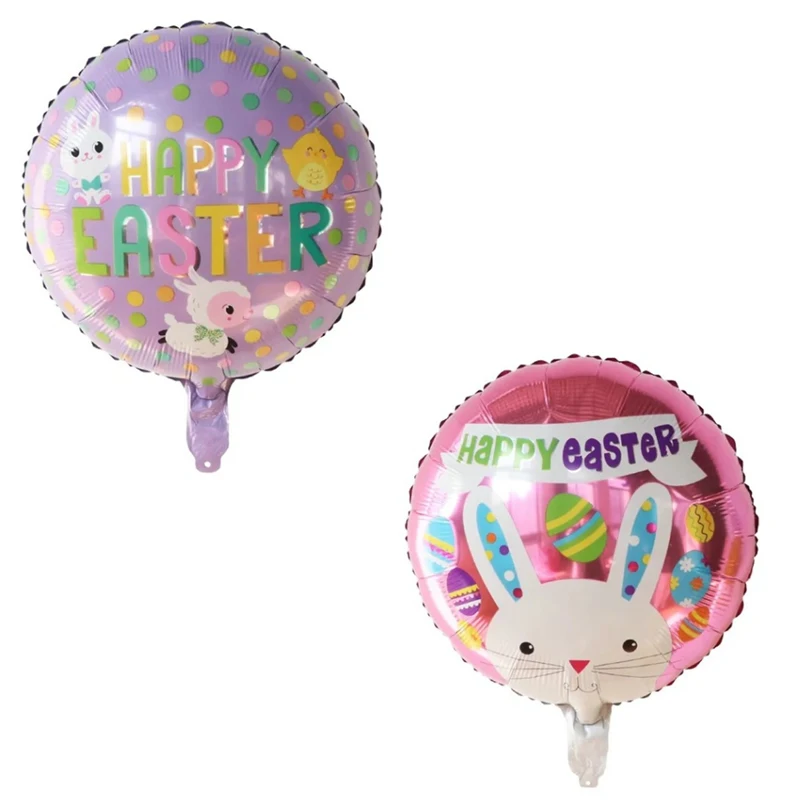 10 шт. 18 дюймов мультяшный кролик фольгированные воздушные шары джунгли лес