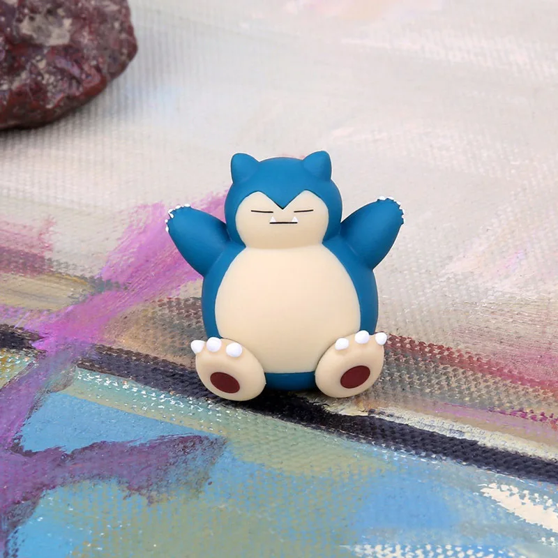 Takara Tomy 5 шт. Брелок с фигуркой храпа детские подарки модели игрушки Пикачу