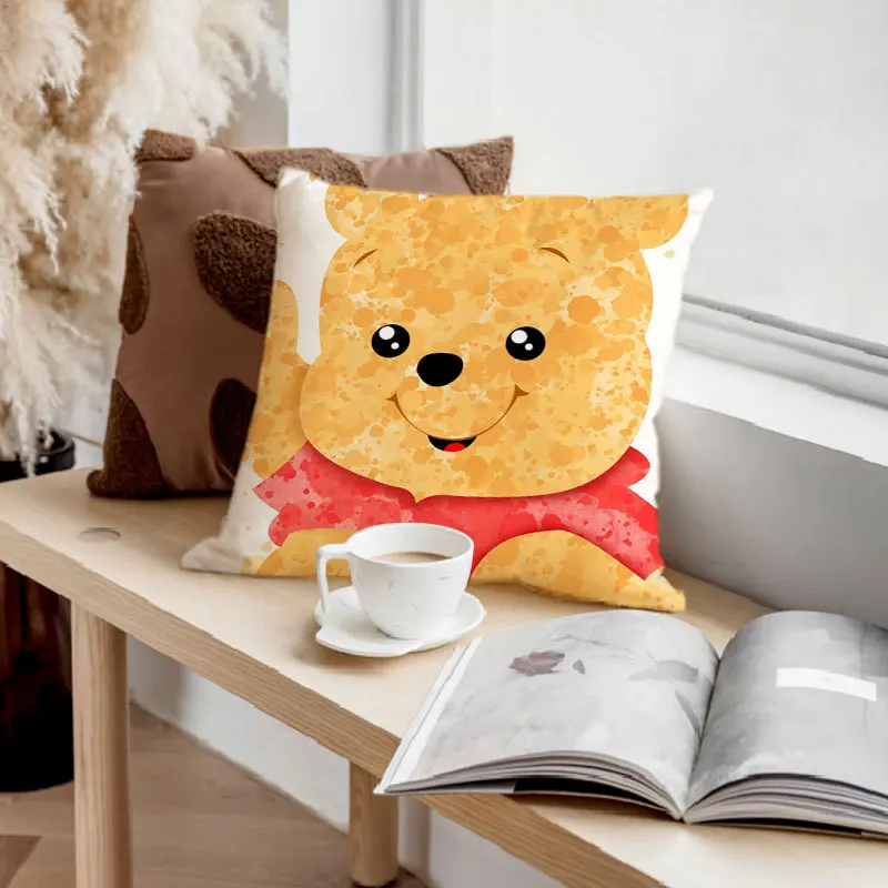 Disney наволочка для домашнего декора принцессы с Винни пухом м/ф Пуха и принтом