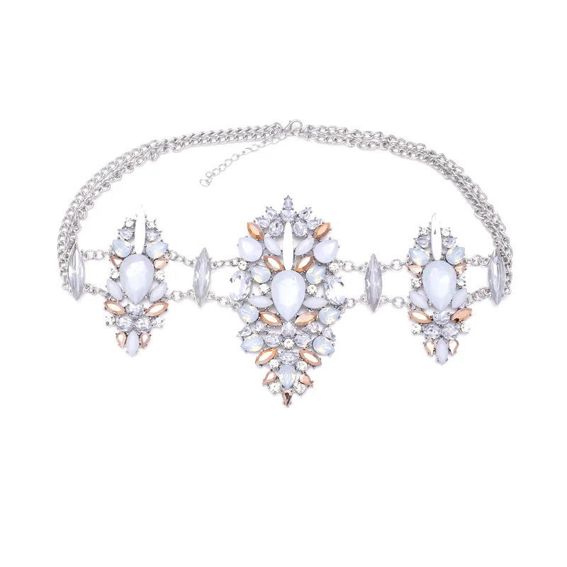 Новая Сексуальная дизайнерская Роскошная кристальная цепочка для тела модная