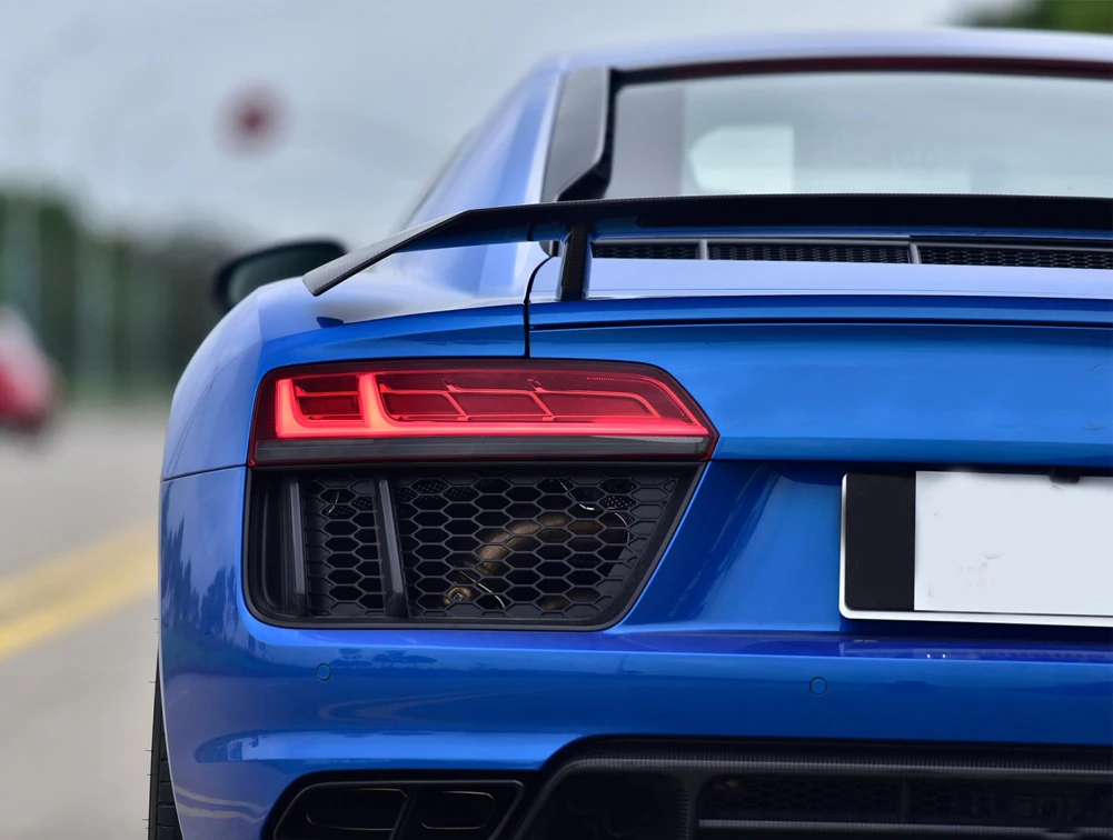 Спойлер spyder УГЛЕРОДНЫЙ спойлер для audi R8 coupe Convertible v8 v10 не подходит Wing Lip Sticker 2016 и