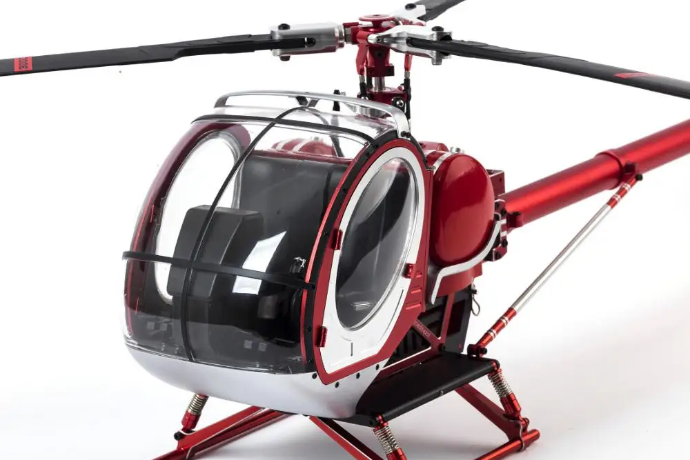 300C Hughes 9CH RC вертолет бесщеточный RTF полностью металлический высокий имитационный