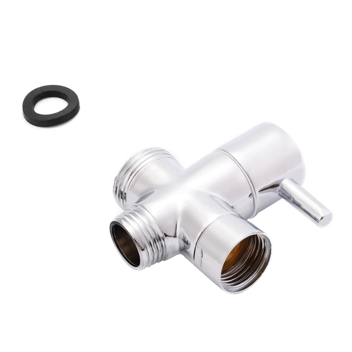 Латунная насадка для душа с тройным отверстием и Т образным адаптером|Смесители