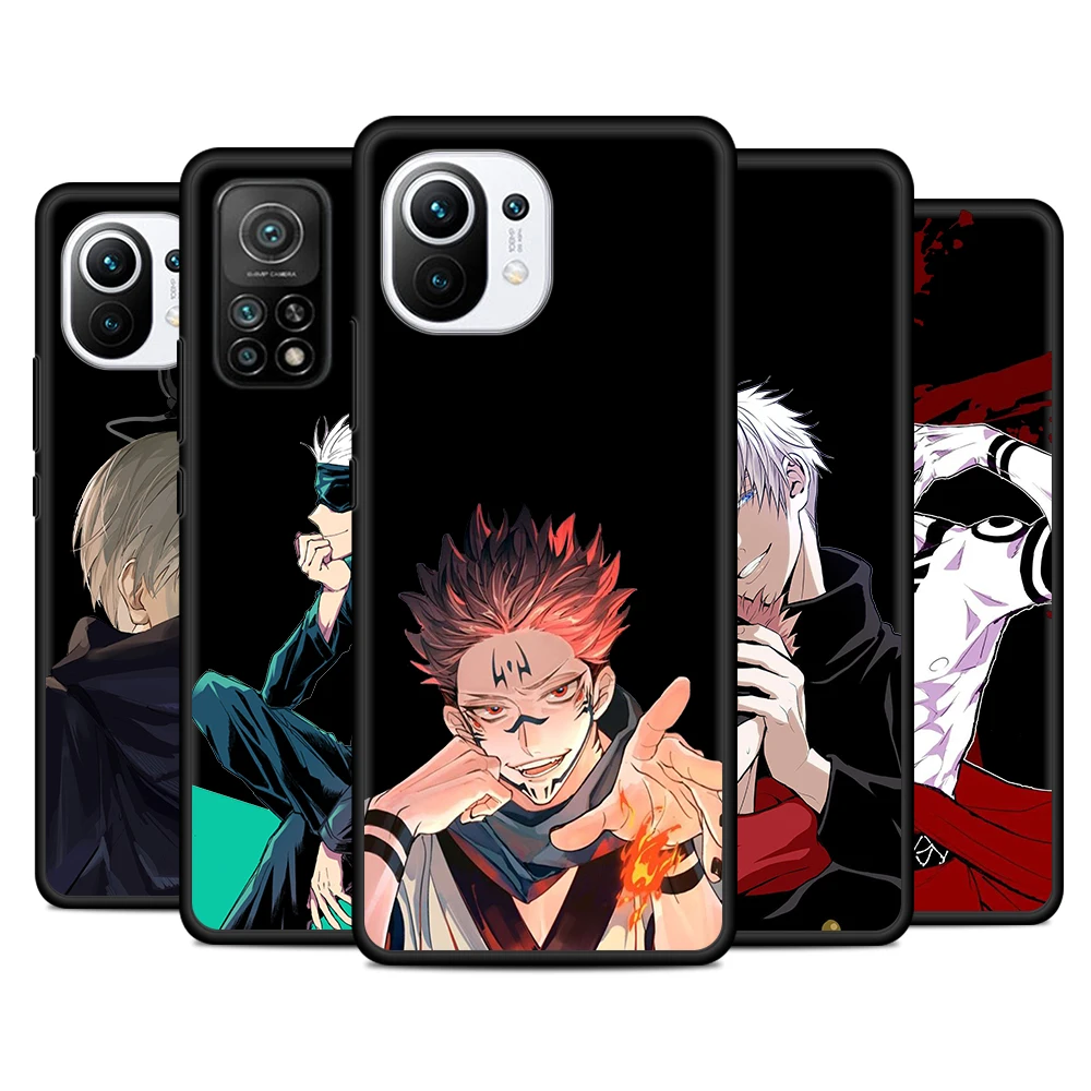 

Anime Jujutsu Kaisen Silicone Cover For Xiaomi Mi 11i 11T 11 10i 10T Note 10 9 9T SE Lite Pro Ultra 5G Phone Case Shell