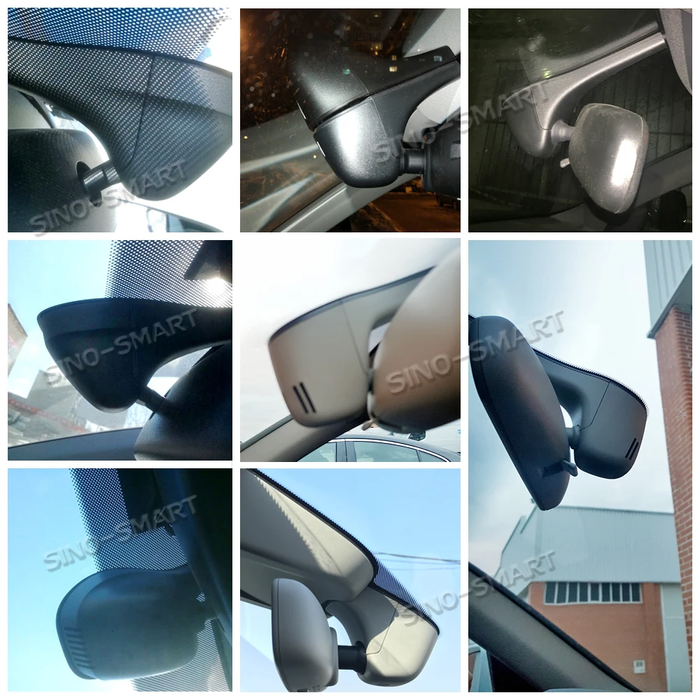 SINOSMART Wifi DVR для Audi A1 A3 A4L A5 A6L A7 A8 Q3 Q5 Q7 и т. д. общая модель управления приложением Novatek 96658/SONY IMX323