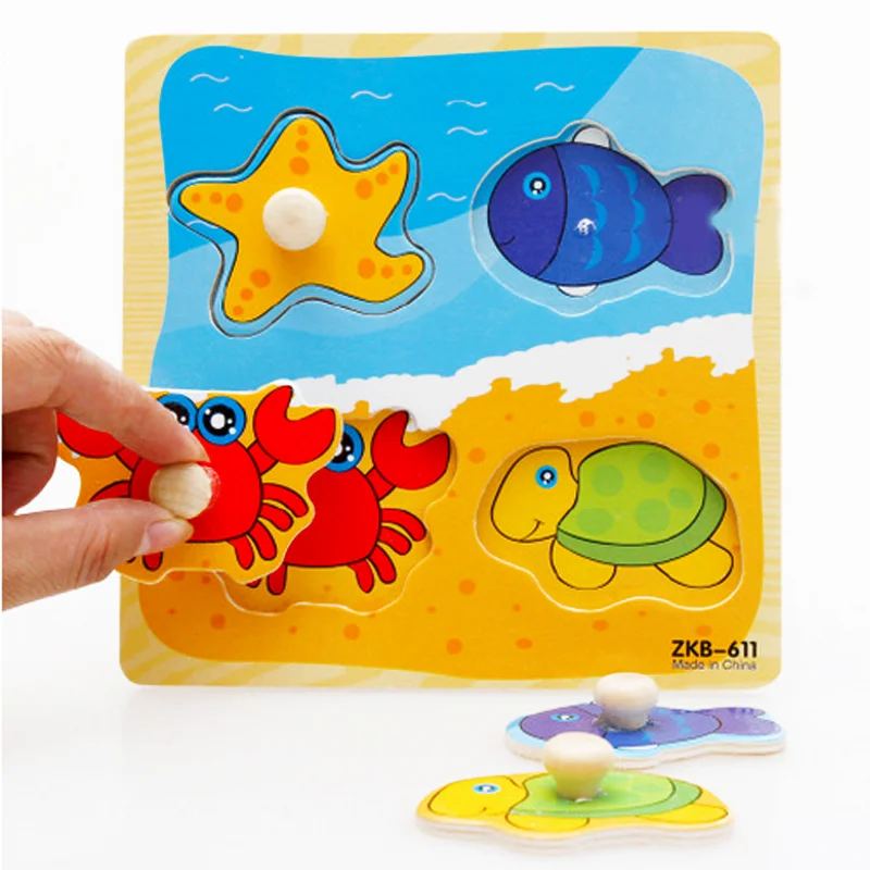 1 шт. ребенок Рано Развивающие игрушки Детские руки захватывают деревянная