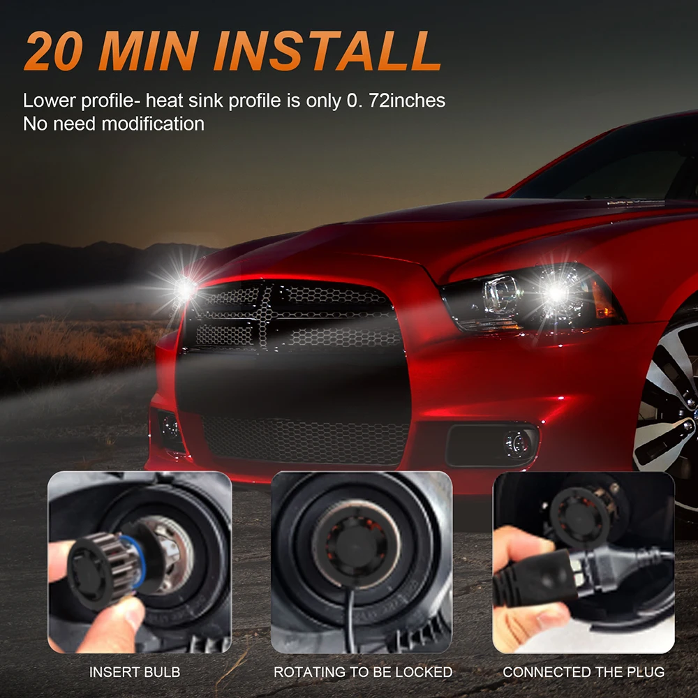 

ISincer CSP Chips H4 Led H7 6/12pcs 9005 HB3 9006 HB4 H11 H1 12V Bulbs Car lights 6500k Fog Light Hi Low led Automotivo Headlamp