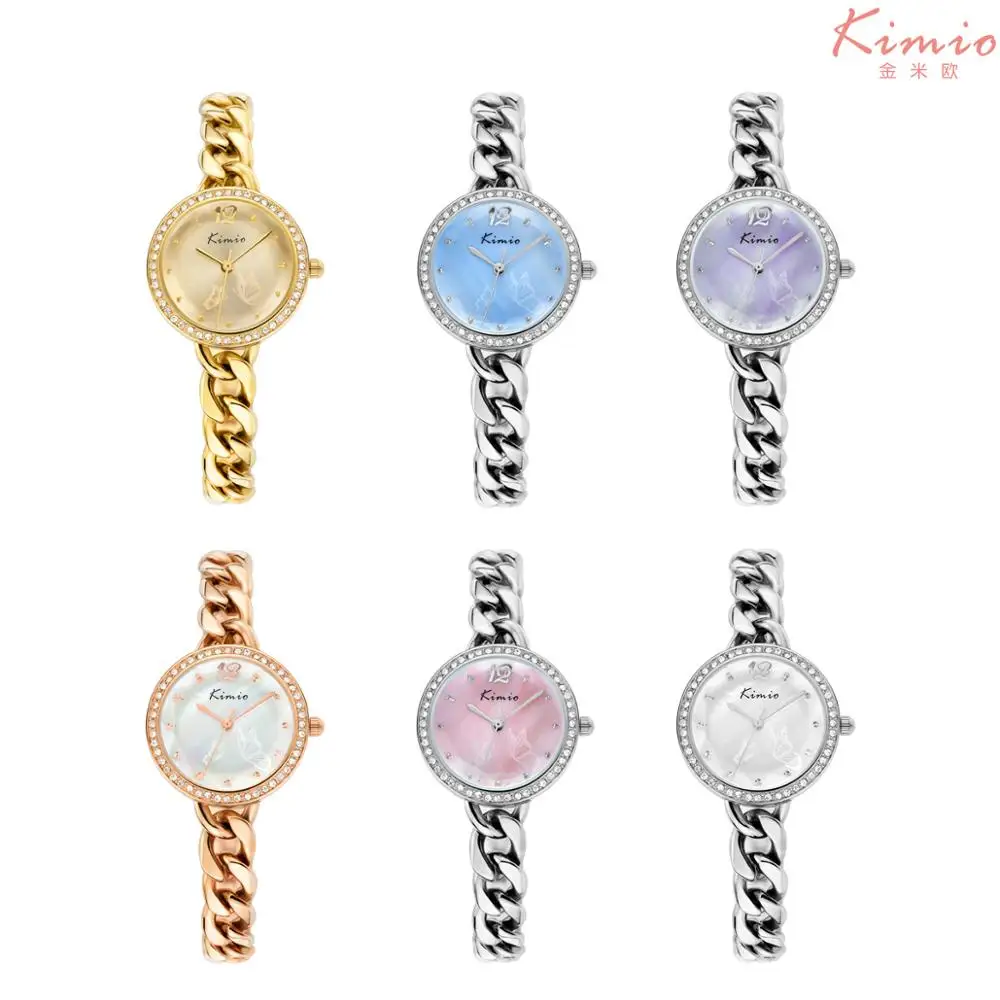 

NO.2 Brand Women Imitation Ceramic Watches Bracelet Quartz Watch Big Dial Wristwatches Ladies Stainless Steel Bracelet Watch