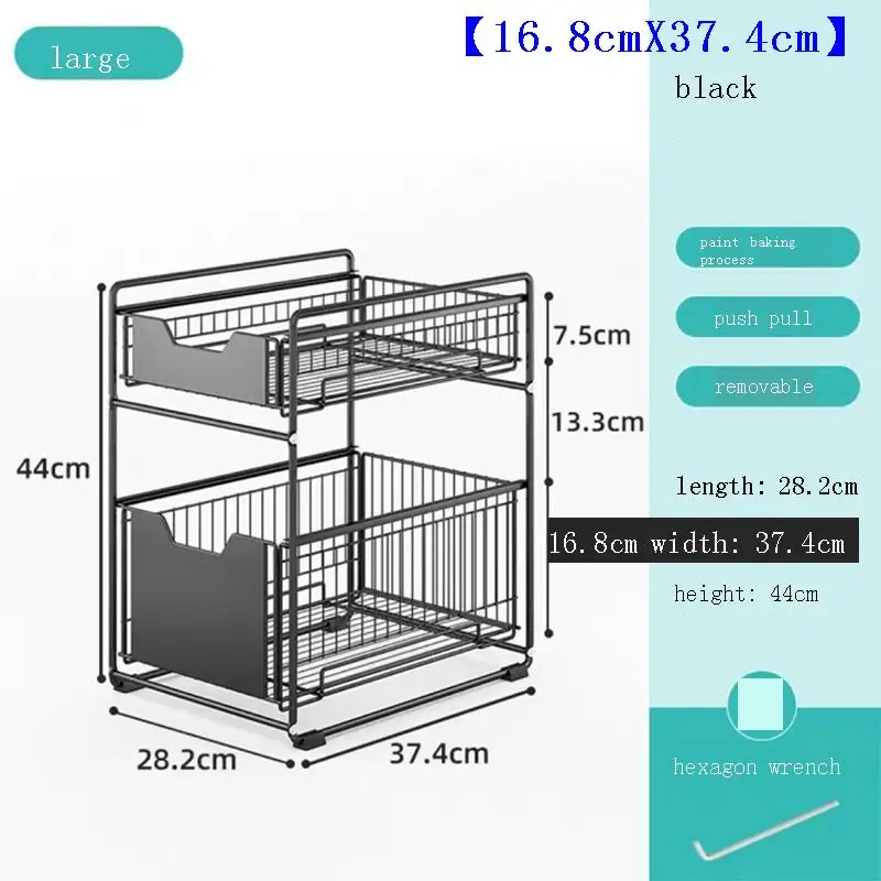 Organization Dish Fridge Organizer Especias Drawer Basket Cozinha Mutfak Cocina Organizador Cuisine Kitchen Storage Rack Holder | Дом и сад
