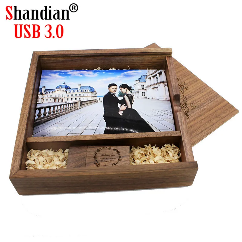 USB-флеш-накопитель SHANDIAN 3 0 в виде кленового фотоальбома 4/16/64 ГБ 170*35 м | Компьютеры и