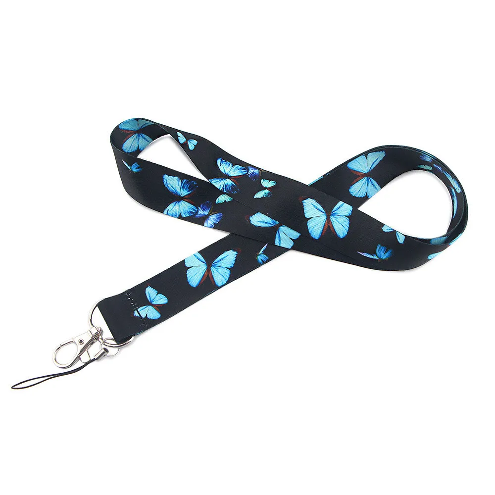 Бабочка шейный ремешок Ремешки для ключей Id карты ТРЕНАЖЕРНЫЙ зал Мобильный