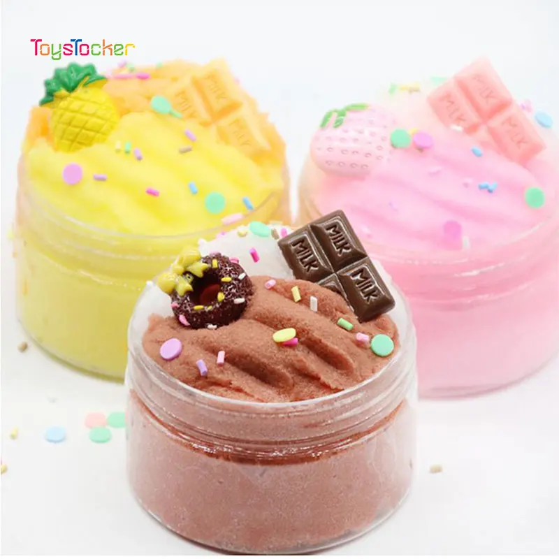 Слизи пушистый полимер антистресс все виды аксессуаров талисманы хлопок грязь