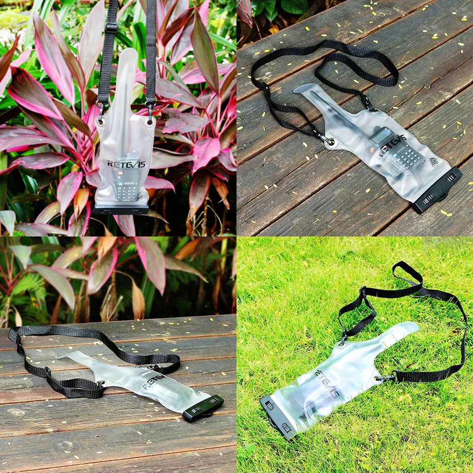 10pcs Waterproof Case For Walkie-talkie Walkie Case  For Baofeng UV-5R  UV-82 BF888S  For Kenwood Retevis H777 RT22 RT-5R RT24