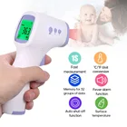 Бесконтактный инфракрасный прибор для измерения температуры лба, лобовой измерительный прибор, измерение температуры с ЖК-экраном для детей и взрослых