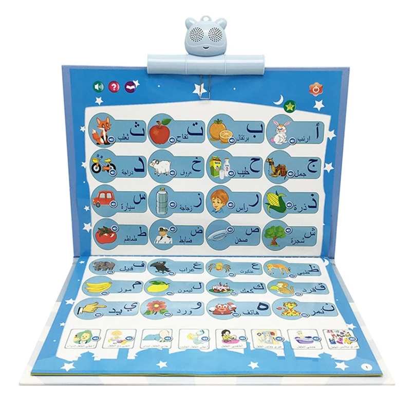 

Arabic English Interactive Multi-function Talking Poster Letter ABC Number Ealry Education For Kids Toddler