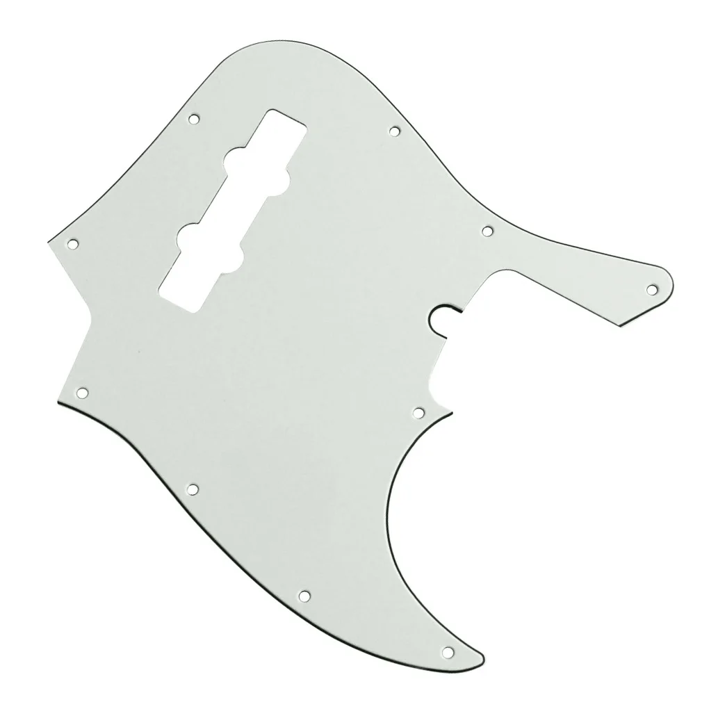 Новинка 10 отверстий JB бас защита от царапин пластина цвета слоновой кости 3 слоя и