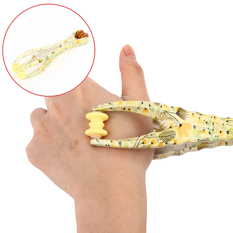 

1pc Hand Acupuncture Points Finger Joint Massager Rollers Handheld Massager Relaxation Blood Circulation HealthCare Massage Tool