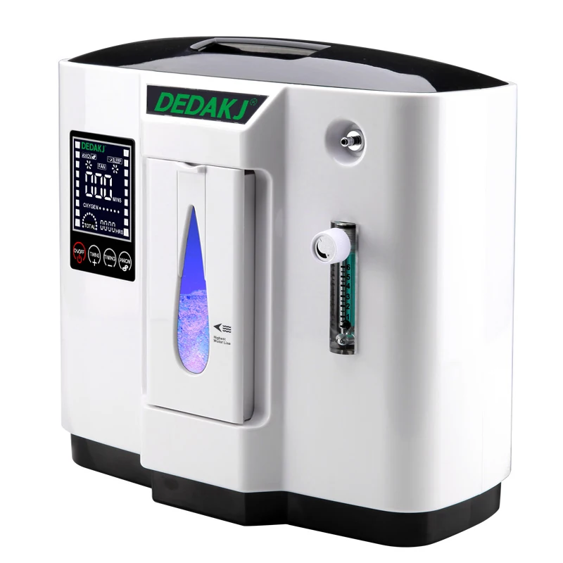 

DEDAKJ DE-1A 1L-7L oxygen concentrator generator oxygene making machine care oxygen generating machine display Language English