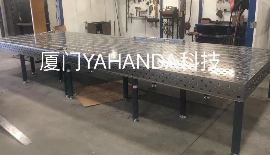 

Welding table / fixture table / jig table angle adjuster for clamping and supporting structures with different angle