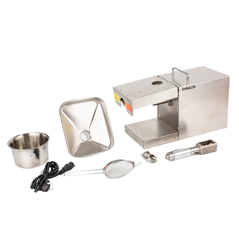 220V Automatic Cold / Hot Oil Press Controlling The Temperature of Cocoa Extractor Sesame Coconut | Бытовая техника