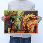 Аниме постер Наруто домашний декор Наруто манга винтажные декоративные картины настенное искусство внутренние картины обои для интерьера