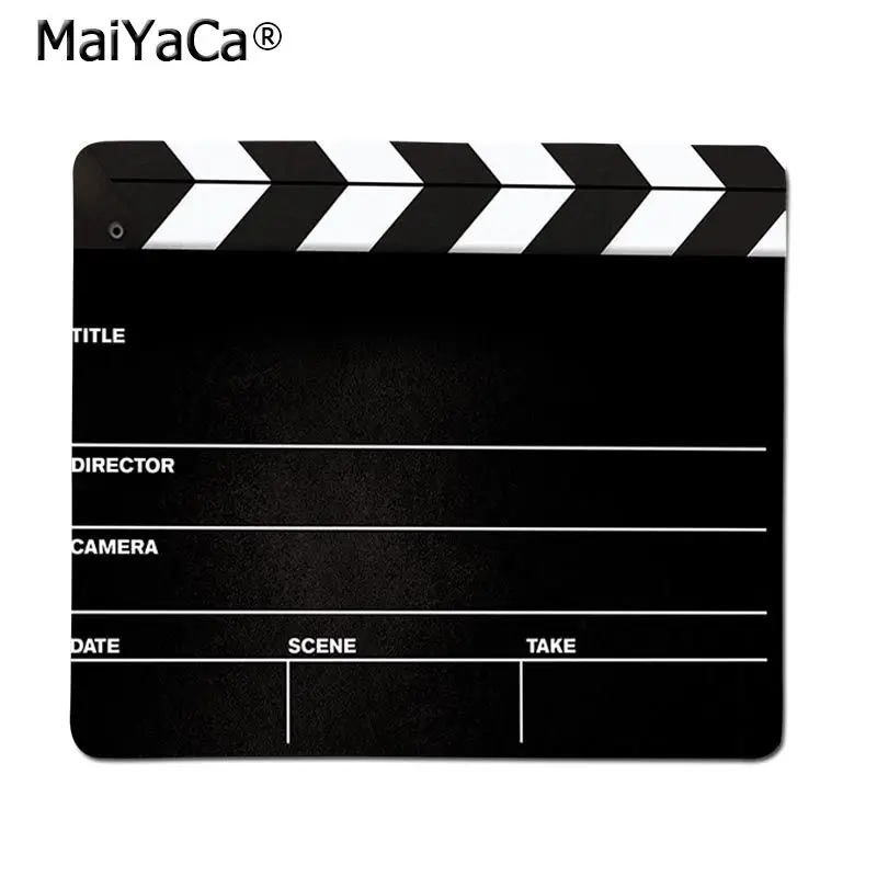 

MaiYaCa High Quality Movie Clapperboard Anti-Slip Durable Silicone Computermats Top Selling Wholesale Gaming Pad mouse