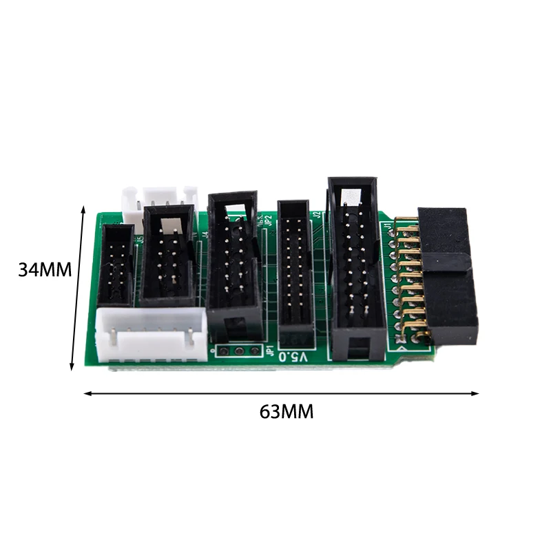  Emulator V8 V9 Jtag Adapter Converter Voor J-Link Met 8 Stuks Adapter Module