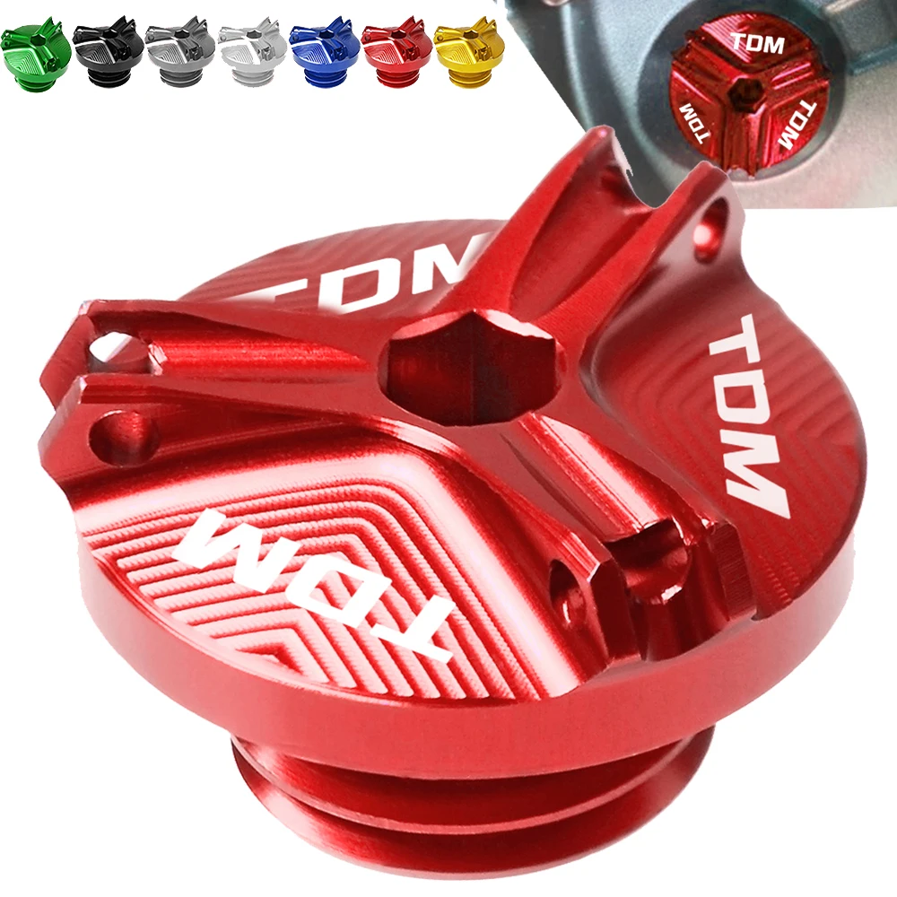 Для Yamaha TDM 850 900 1992 2014 2013 2012 1993 1994 M20 * 2015 CNC мотоциклетный масляный стакан топливный