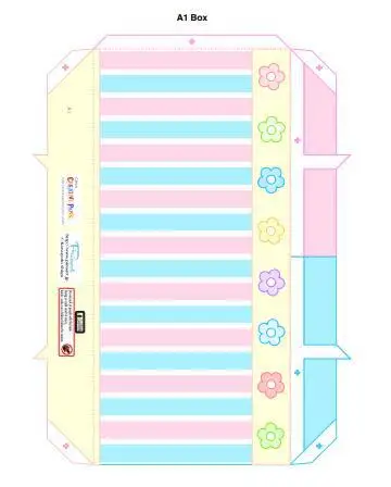 3D бумажная модель для поцелуев мультяшная Бумажная сделай сам ручная работа