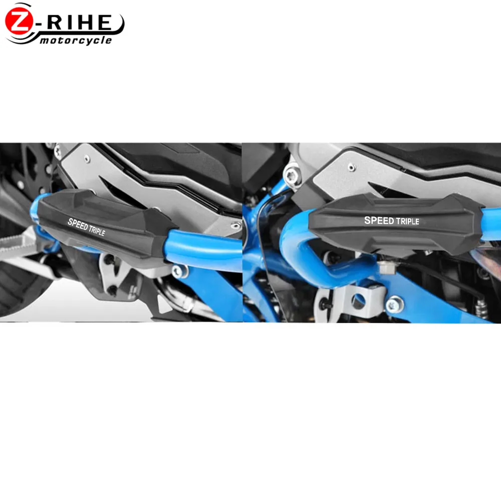 

Motorcycle Engine Crash bar Protection Bumper Decorative Guard Block For TRIUMPH Speed Triple 1050i 1160 S/RS 2018 2019 2020-On