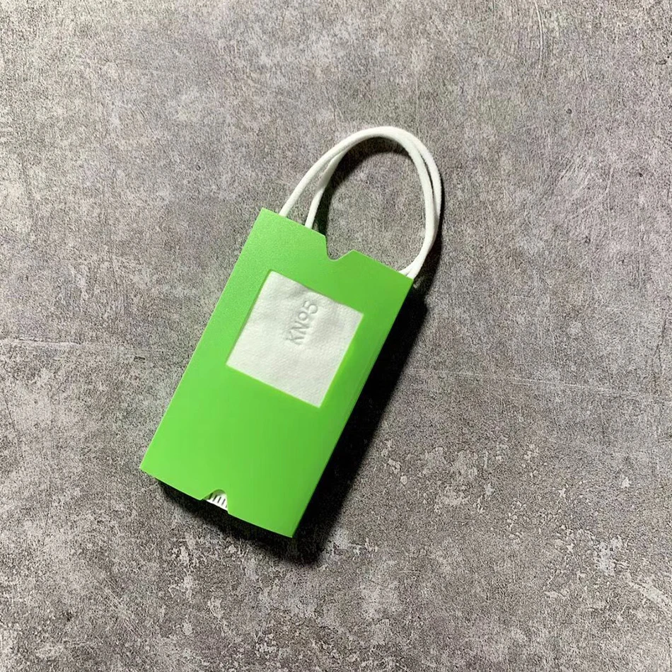 Складная коробка для хранения одноразовые маски лица зажим пыленепроницаемый