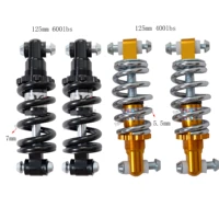 125mm 600lbs rear shock absorbers spring for electric bicycle scootere bike spring 8mm rear shocks universal