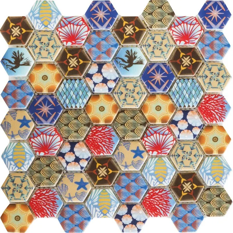 

1M2 (13 PCS TILES) Mosaic Wall Tiles