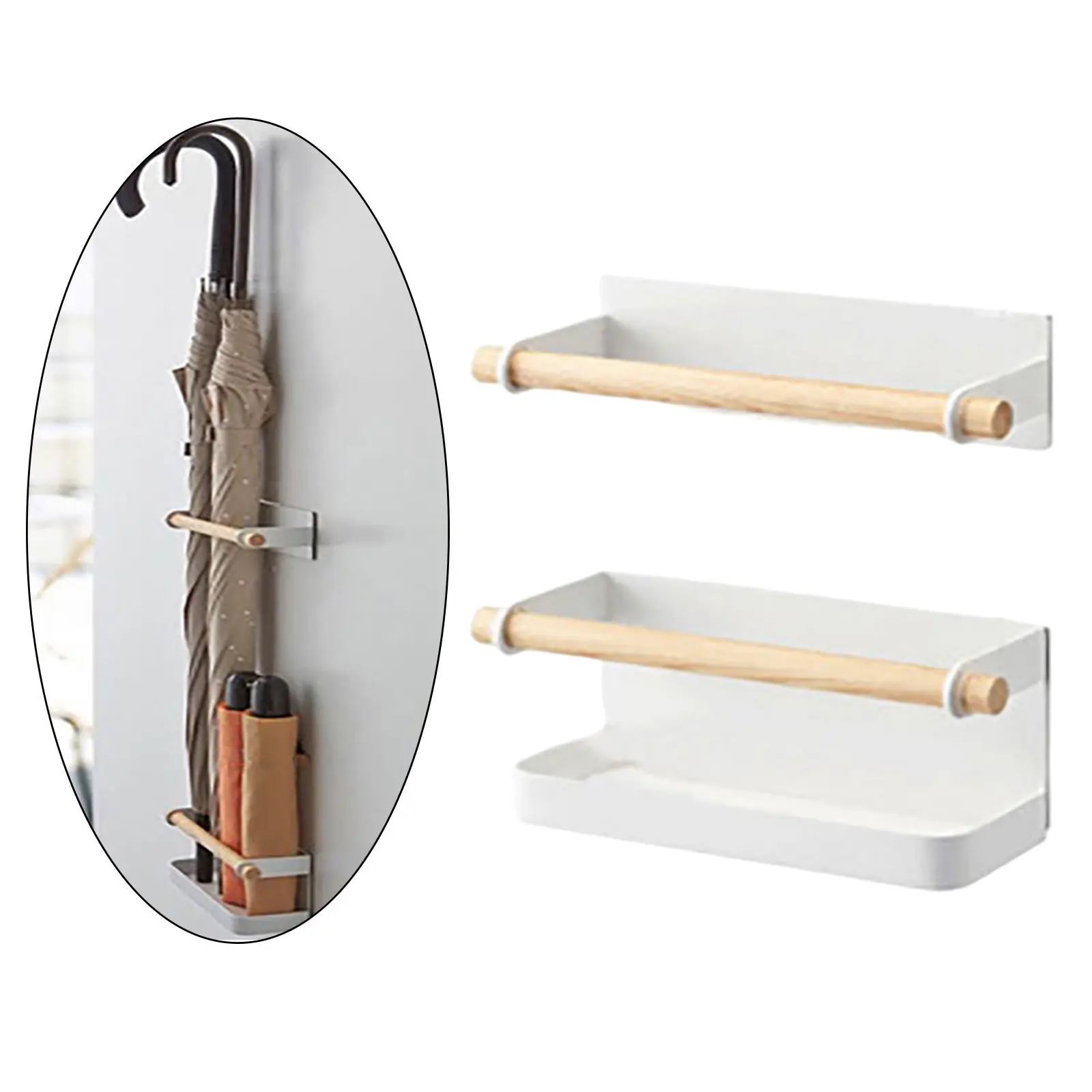 

Магнитная вешалка для зонта с капельным лотком