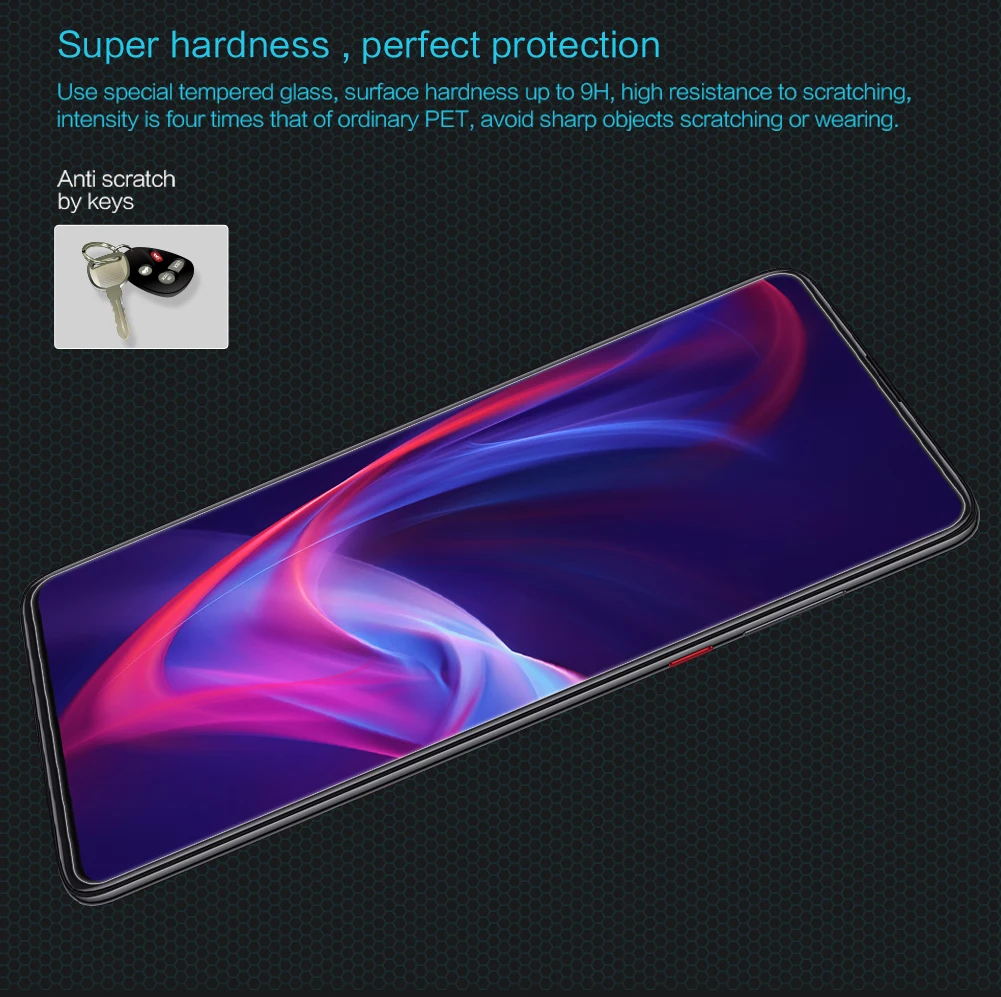 Для Red mi K20 Pro закаленное Стекло NILLKIN Amazing H взрывозащищенное защитное стекло экран