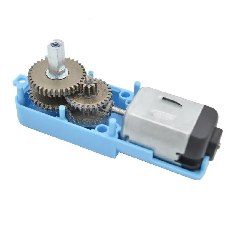 Микро 130 мотор редуктор DC 3V 5V 6V 60RPM 120RPM медленная скорость металлический