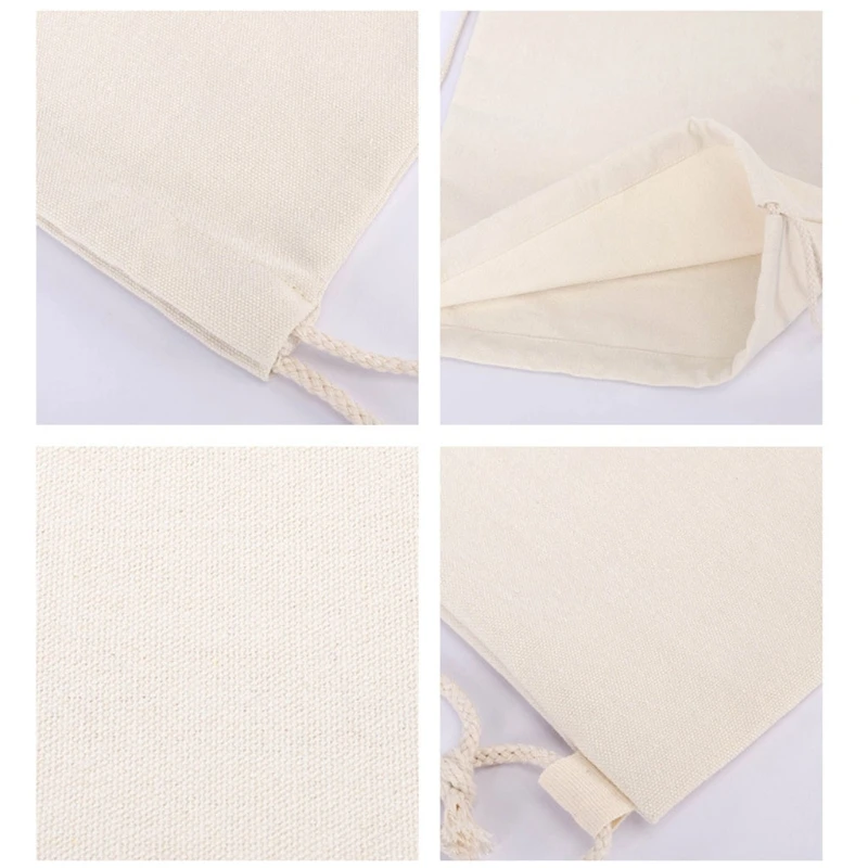 Хлопковый рюкзак CPDD на шнурке спортивные сумки для спортзала холщовая