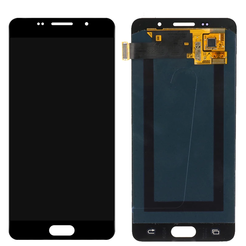 100% Оригинальный AMOLED для Samsung Galaxy A5 2016 ЖК-дисплей с рамкой 5 2 дюйма SM-A510F A510 A510F/DS