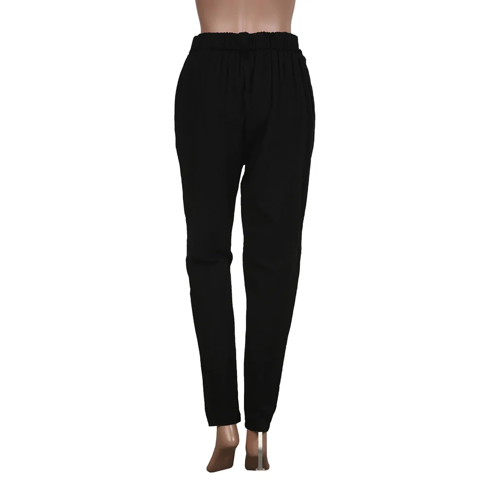 Мужские Модные осенние джоггеры Лоскутные Повседневные тренировочные брюки с завязками рабочие брюки высокого качества Модные тренировочные брюки