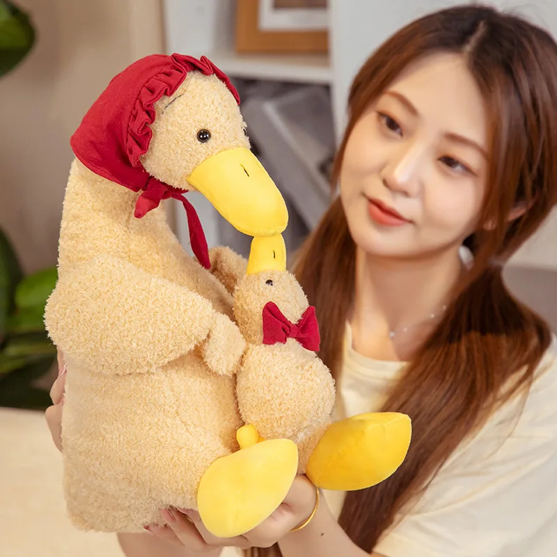 

25/35cm Kawaii Duck Series Toy Embrace Lovely Duck Plush Stuffered Dolls Baby Accompany Toys Kids Gifts