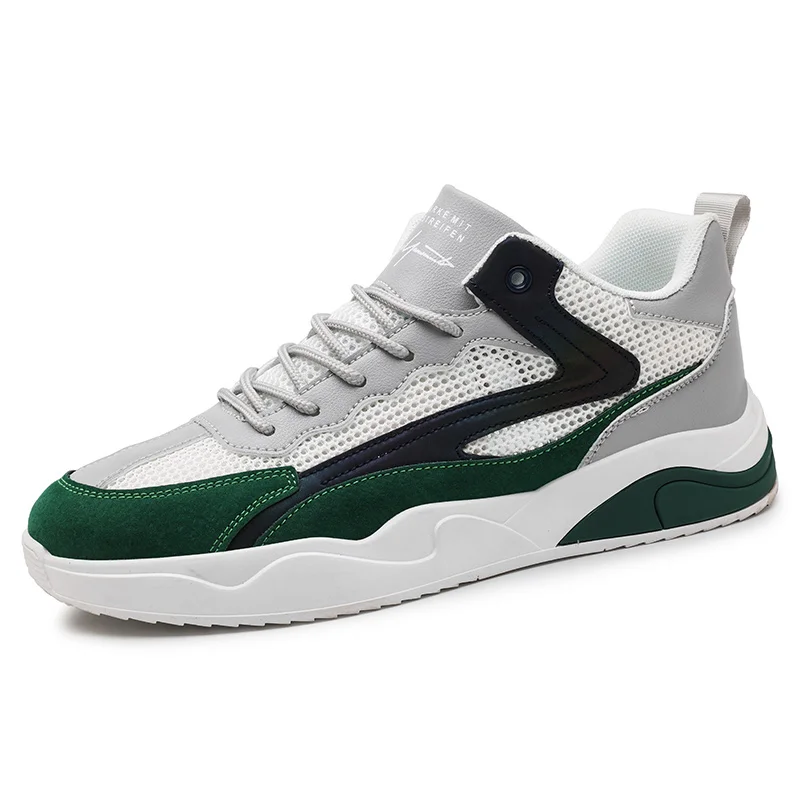 

Men Casual Shoes Mesh Breathable Lace Up Male Running Shoes Men Non Slip Lightweight Sports Wild Mens Sneaker