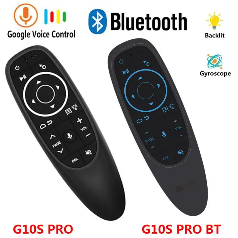 G10S Air Mouse PRO BT Smart Voice Remote Control 2.4G Gyroscope Backlit Wireless For TOX1 Android TV Box VS G20BTS PLUS | Электроника