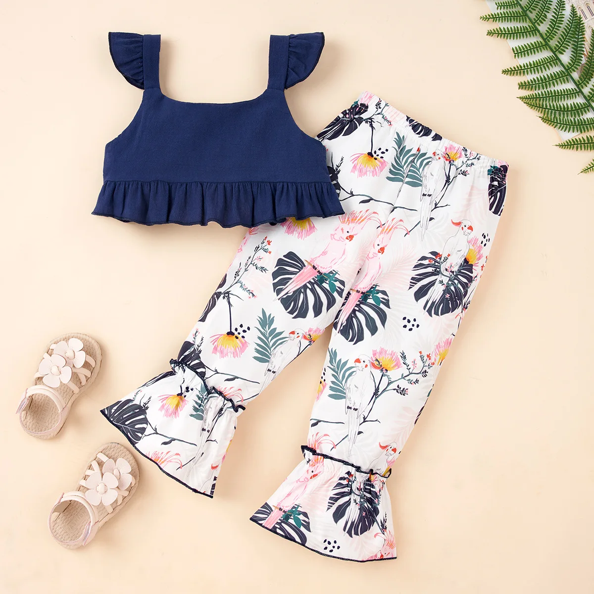 Детские летние повседневные однотонные топы с открытыми плечами для маленьких