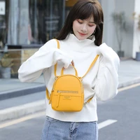 designer backpacks women high quality luxury ladies leather messenger shoulder bag cute mini backpacks for girls yellow backpack