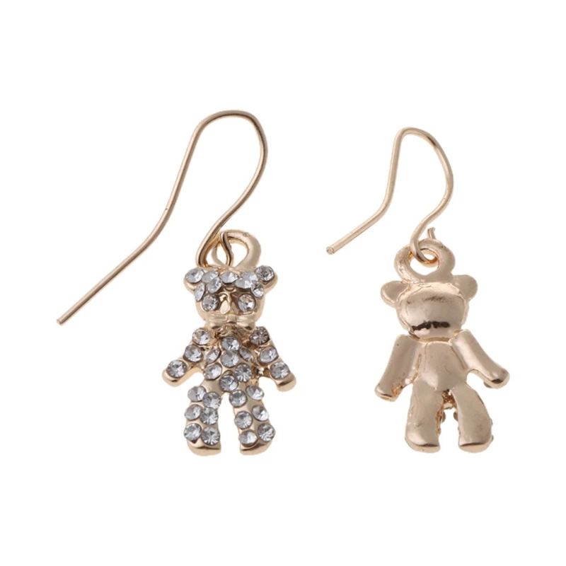 

Temperament bear pendant earrings party earringsHoop Drop or Dangle Leverback Earrings