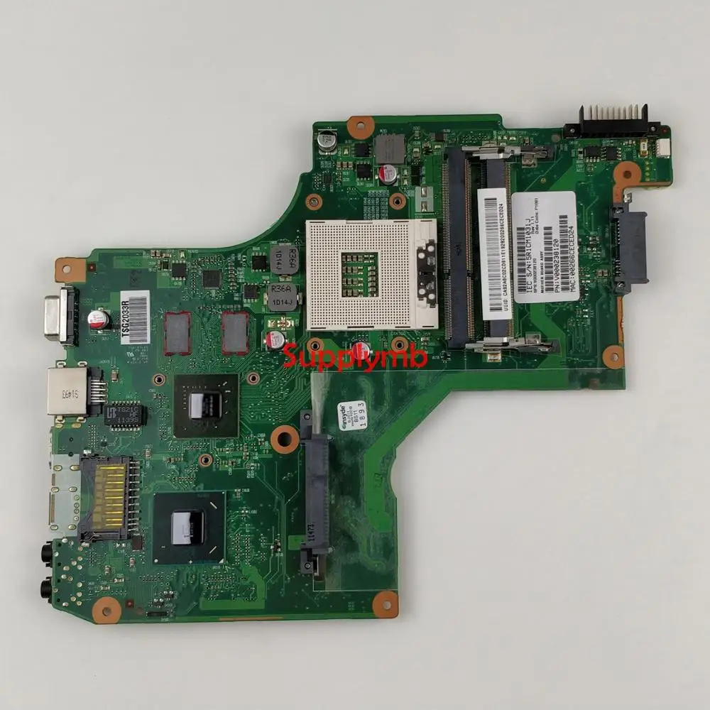 V000238120 6050A2448001-MB-A02 HM65 w N12P-GV-S-A1 CPU for Toshiba C600 C640 NoteBook PC Laptop Motherboard Mainboard Tested