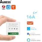 Умный модуль выключателя света Tuya ZigBee 3,0, автоматизация умного дома, выключатель сделай сам с поддержкой двухстороннего управления, для Ailce Alexa Google Home