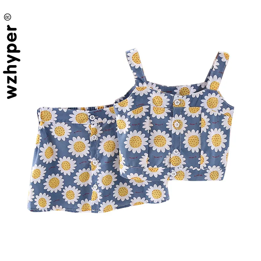 Girls' Summer Suit 2021 New Baby Baby Clothes Temperament Summer Little Girl Undershirt Two-piece Fashion